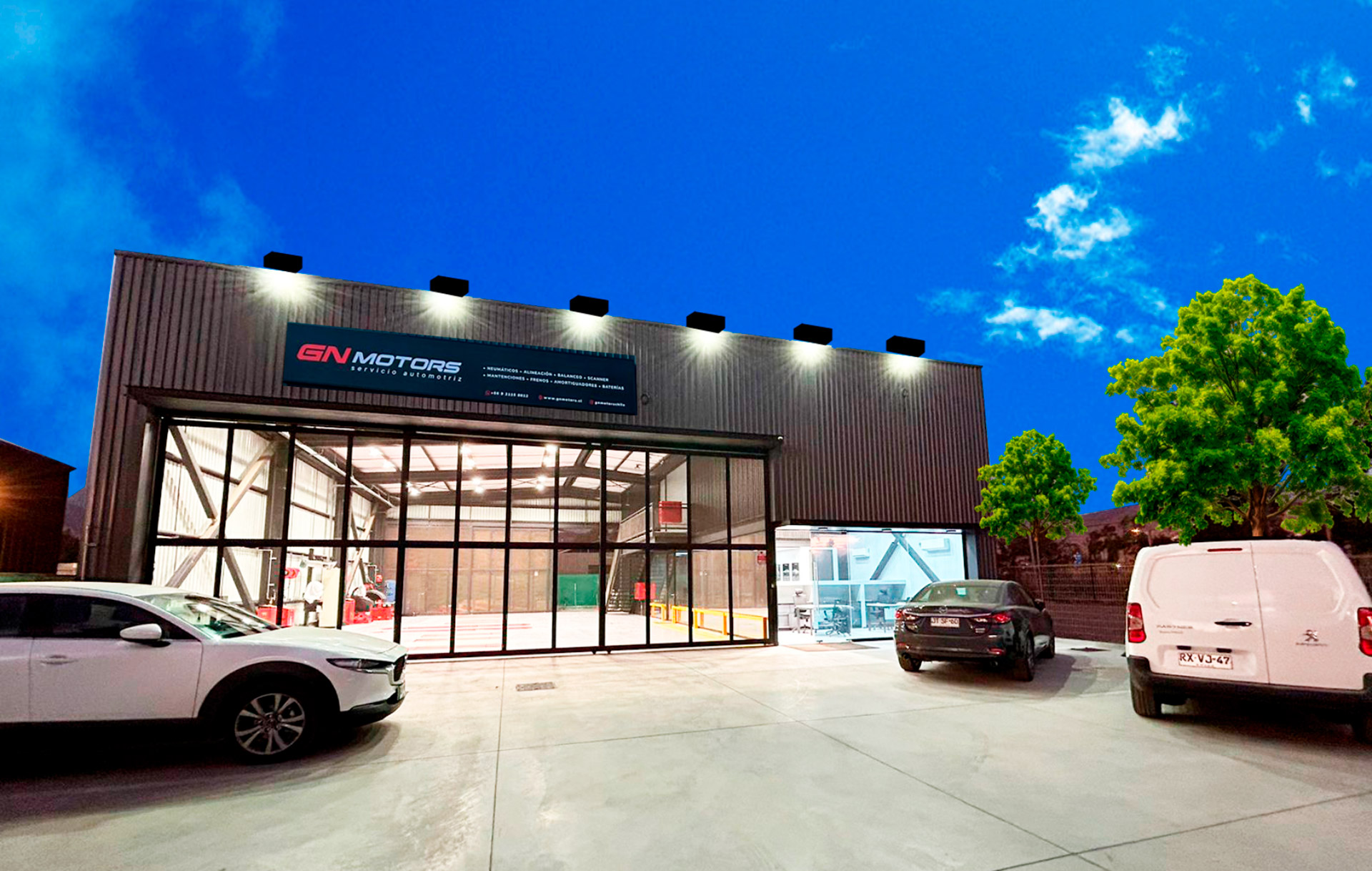 Local de GN motors en Chicureo